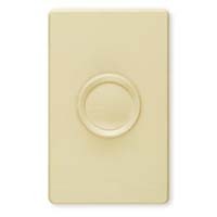 Lutron D-600P-WH 600W Push on dimmer